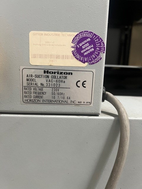 Horizon VAC-60Ha - 인쇄 기계 : 사진 3 Horizon VAC-60Ha - 인쇄 기계 : 사진 3