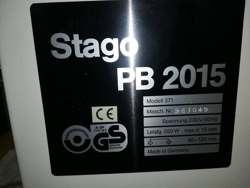 Stago PB 2015 - 인쇄 기계 : 사진 2 Stago PB 2015 - 인쇄 기계 : 사진 2