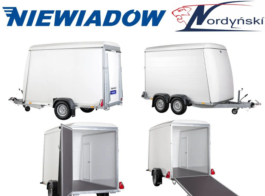 Niewiadów FURGON LAMINATOWY - 밀폐형 박스 트레일러 : 사진 1 Niewiadów FURGON LAMINATOWY - 밀폐형 박스 트레일러 : 사진 1