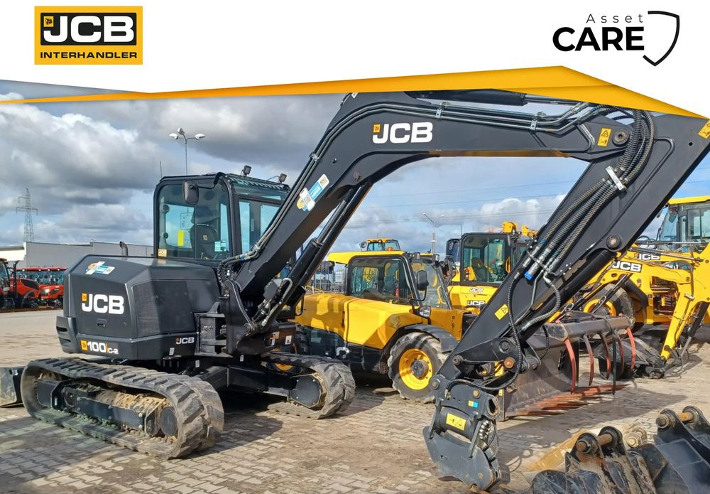 JCB Minikoparka gąsienicowa 100C-2 - 크롤러 굴삭기 : 사진 1 JCB Minikoparka gąsienicowa 100C-2 - 크롤러 굴삭기 : 사진 1