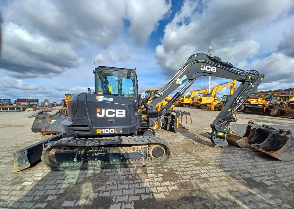 JCB Minikoparka gąsienicowa 100C-2 - 크롤러 굴삭기 : 사진 4 JCB Minikoparka gąsienicowa 100C-2 - 크롤러 굴삭기 : 사진 4
