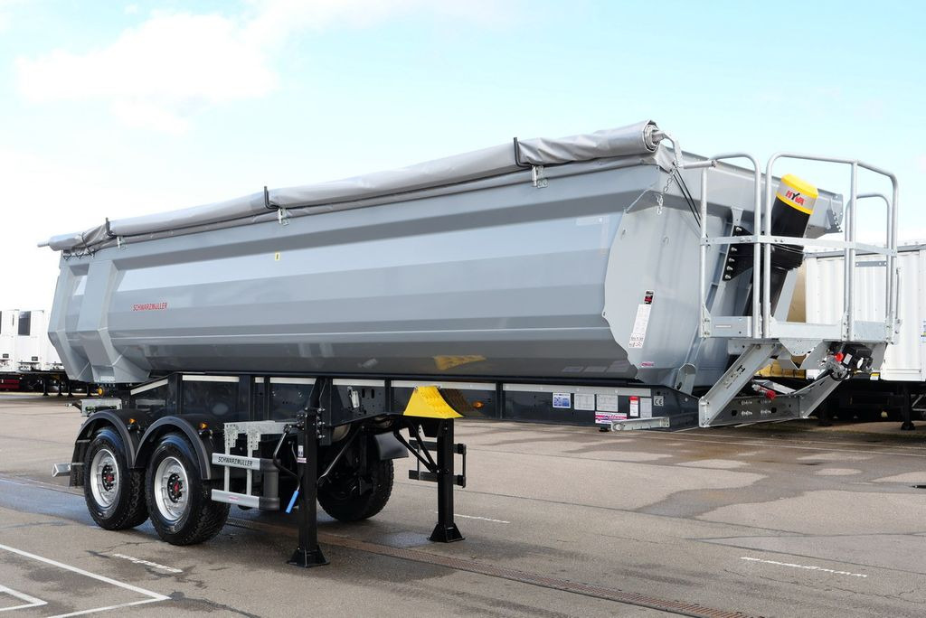 Schwarzmüller HARDOX MULDE / HEAVY DUTY /25 m³ 5 mm 6x4 - 덤프 세미 트레일러 : 사진 3 Schwarzmüller HARDOX MULDE / HEAVY DUTY /25 m³ 5 mm 6x4 - 덤프 세미 트레일러 : 사진 3