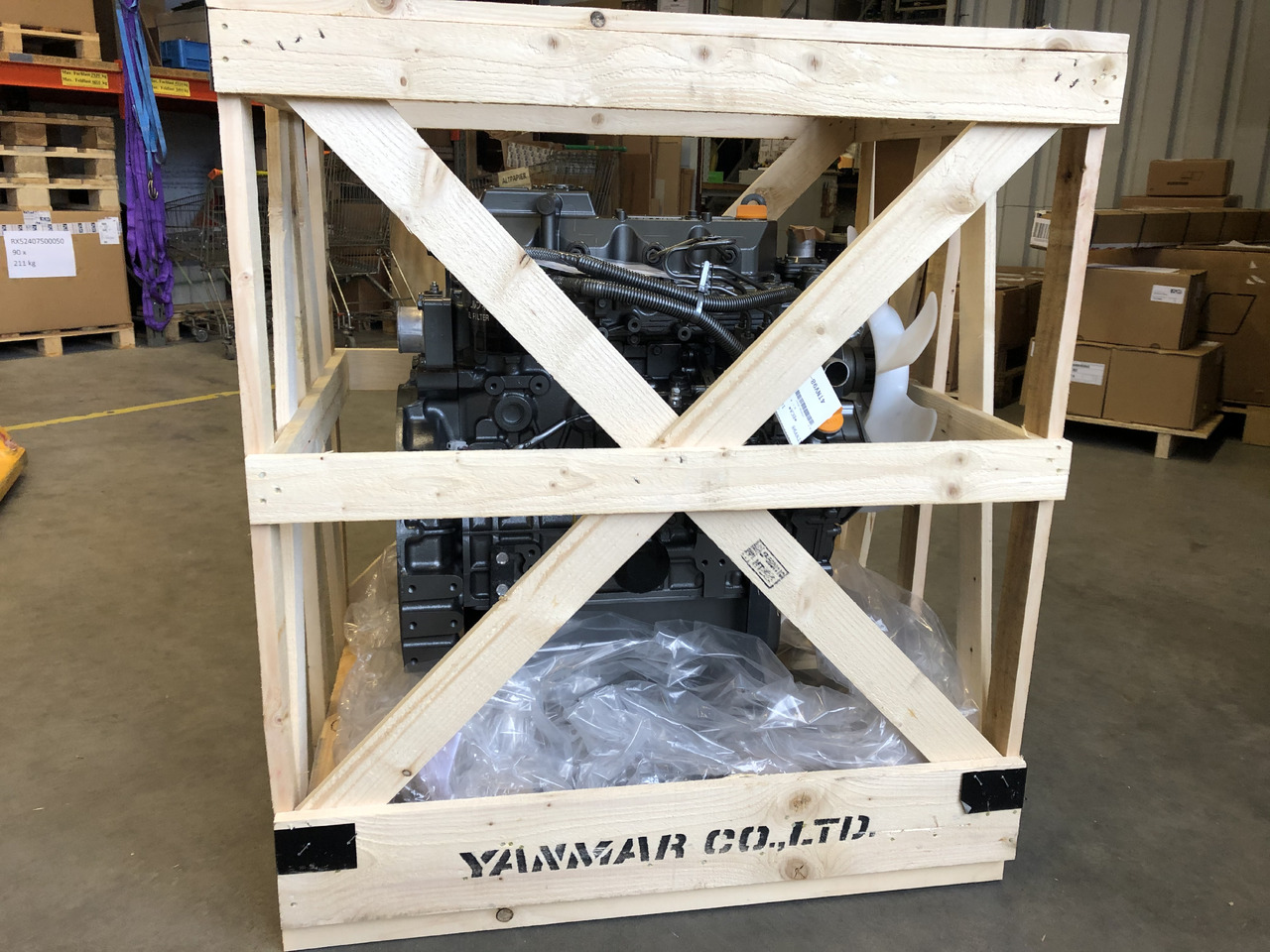 Yanmar 4TNV98 50,7kW/2500rpm - 엔진 건설기계 용 : 사진 2 Yanmar 4TNV98 50,7kW/2500rpm - 엔진 건설기계 용 : 사진 2