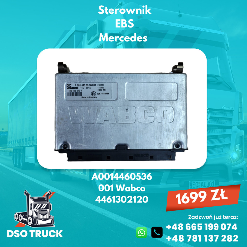 Sterownik EBS A0004469936 A0004469836 A0014460536 Mercedes ACTROS AXOR ATEGO - 예비 부속 : 사진 2 Sterownik EBS A0004469936 A0004469836 A0014460536 Mercedes ACTROS AXOR ATEGO - 예비 부속 : 사진 2