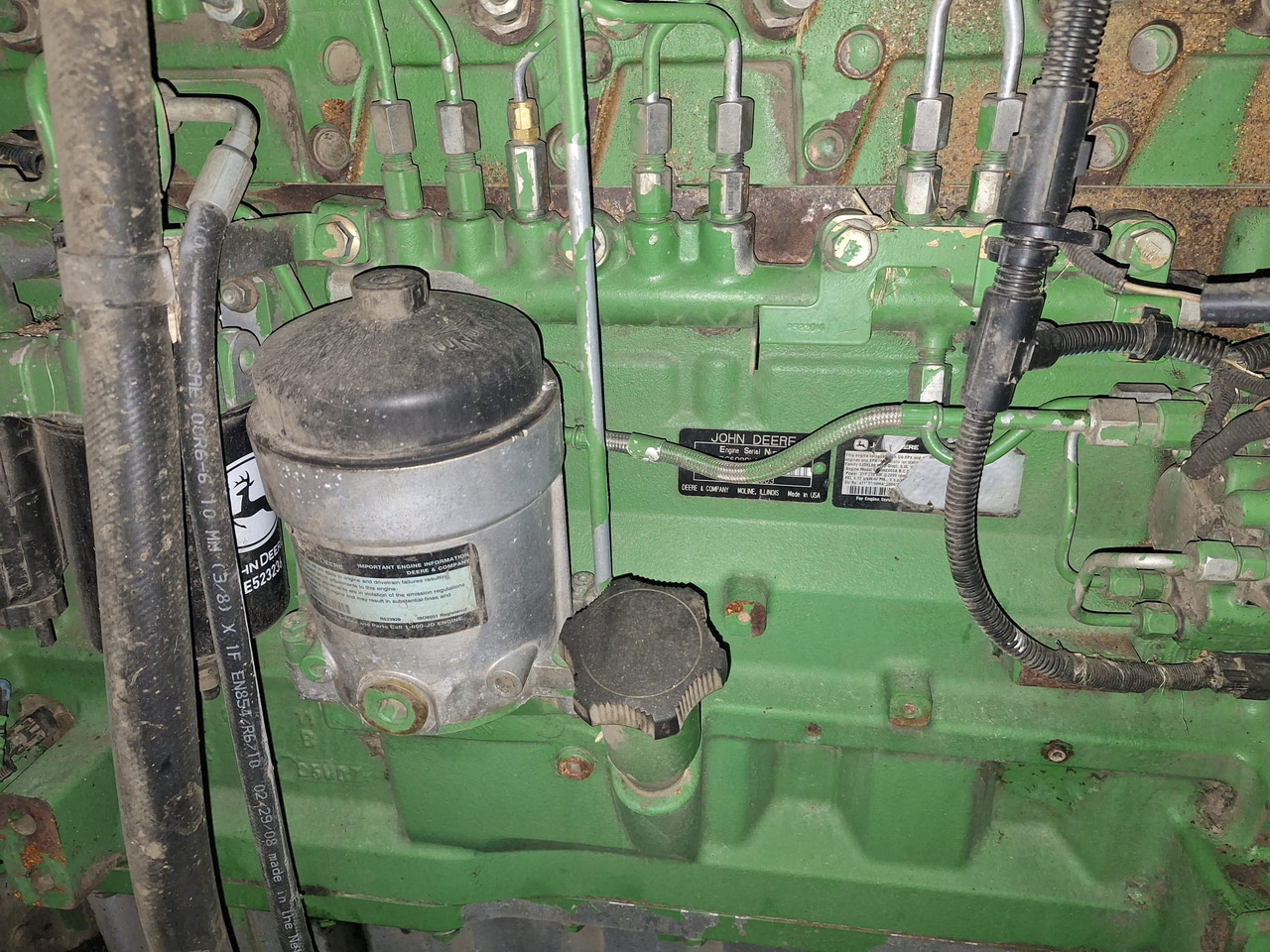 JOHN DEERE T670 - 목초수확기 : 사진 3 JOHN DEERE T670 - 목초수확기 : 사진 3