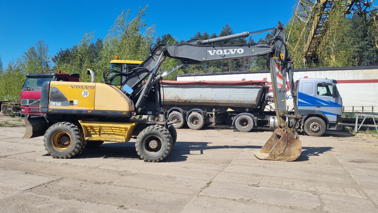 Volvo EW160 - 휠 굴삭기 : 사진 5 Volvo EW160 - 휠 굴삭기 : 사진 5