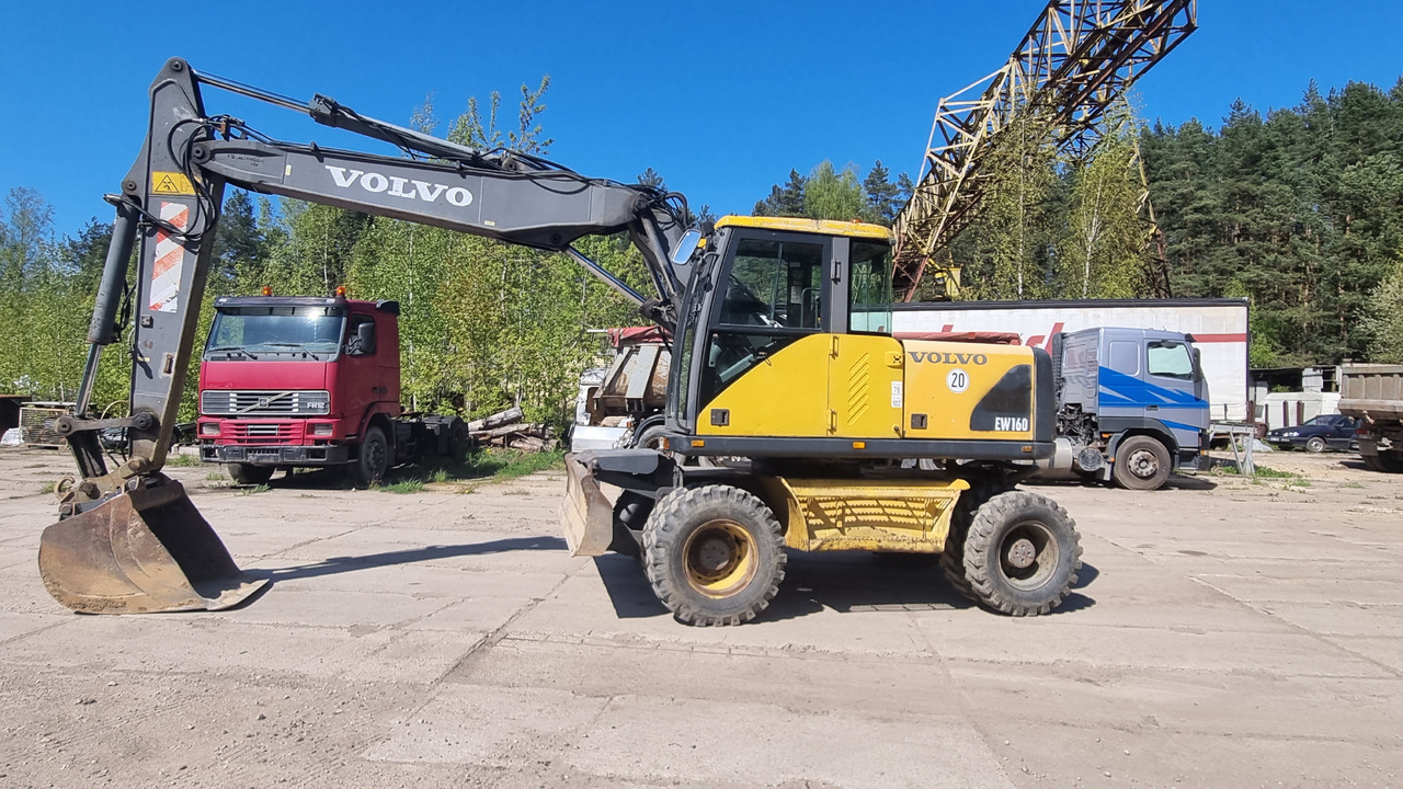 Volvo EW160 - 휠 굴삭기 : 사진 2 Volvo EW160 - 휠 굴삭기 : 사진 2