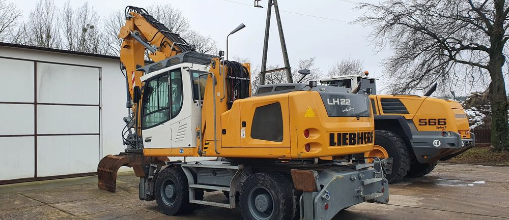 Liebherr LH 22 M - 폐기물/ 산업 처리기 : 사진 2 Liebherr LH 22 M - 폐기물/ 산업 처리기 : 사진 2