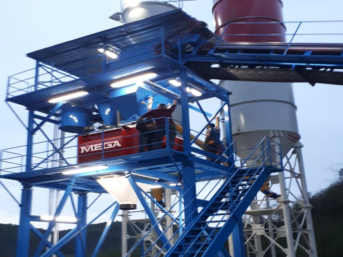 120 m³ Concrete Batching Plant - 콘크리트 플랜트 : 사진 3 120 m³ Concrete Batching Plant - 콘크리트 플랜트 : 사진 3