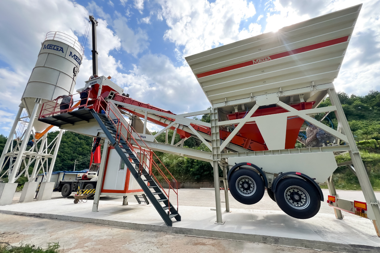 CONCRETE BATCHING PLANT MOBILE - 콘크리트 플랜트 : 사진 4 CONCRETE BATCHING PLANT MOBILE - 콘크리트 플랜트 : 사진 4