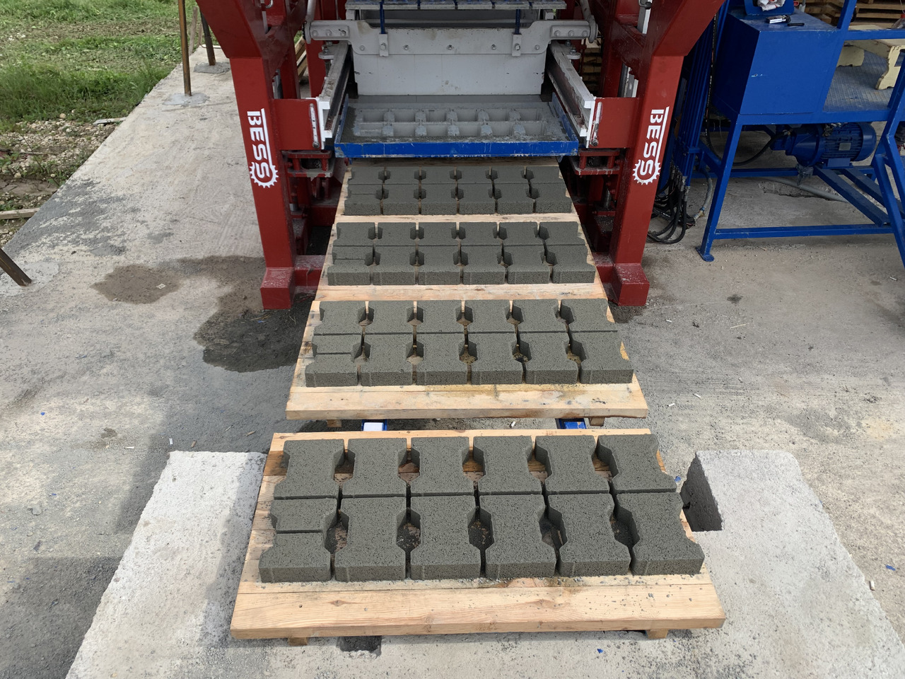 신규 블록 제작 기계 Curbstones Machine | PRS-400 Semi-Automatic : 사진 8