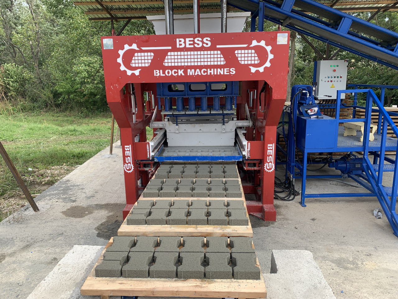 신규 블록 제작 기계 Curbstones Machine | PRS-400 Semi-Automatic : 사진 7