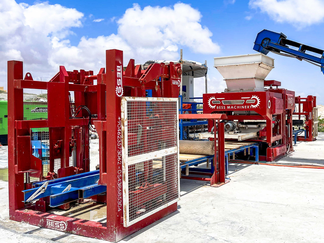 Fully Automatic Concrete Block Machine | PRS-1000 Bess Machine - 블록 제작 기계 : 사진 3 Fully Automatic Concrete Block Machine | PRS-1000 Bess Machine - 블록 제작 기계 : 사진 3