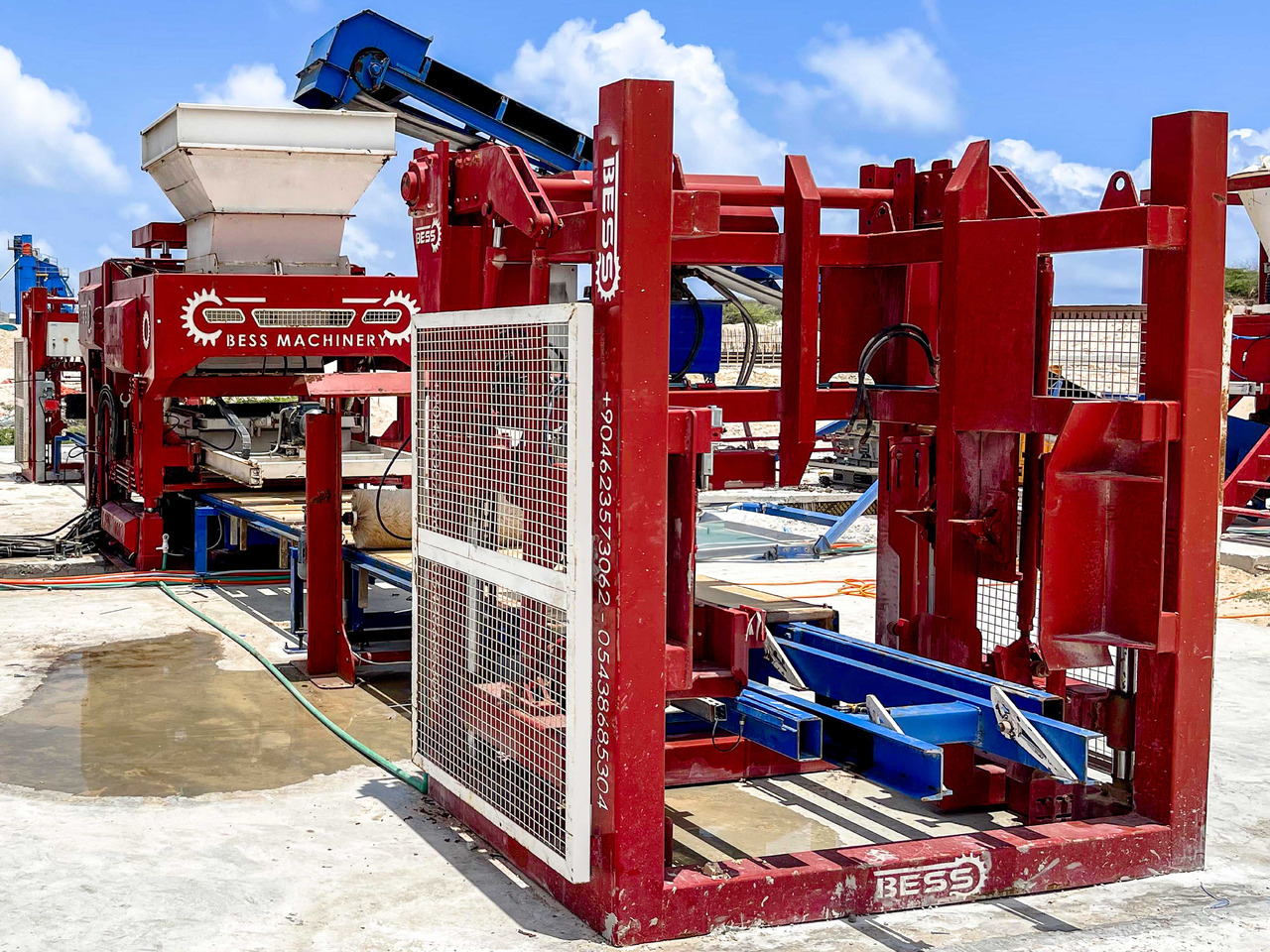Fully Automatic Concrete Block Machine | PRS-1000 Bess Machine - 블록 제작 기계 : 사진 4 Fully Automatic Concrete Block Machine | PRS-1000 Bess Machine - 블록 제작 기계 : 사진 4