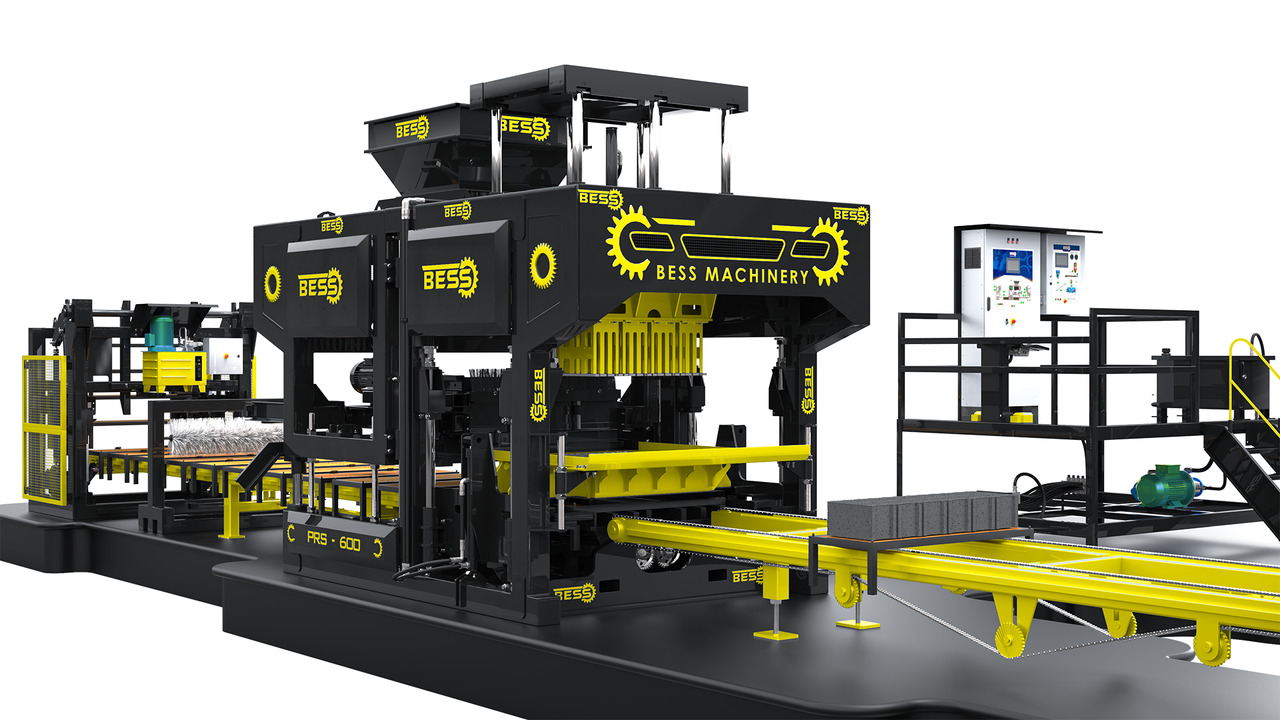 Fully Automatic Hollow Block Machine | PRS-600 - 블록 제작 기계 : 사진 1 Fully Automatic Hollow Block Machine | PRS-600 - 블록 제작 기계 : 사진 1