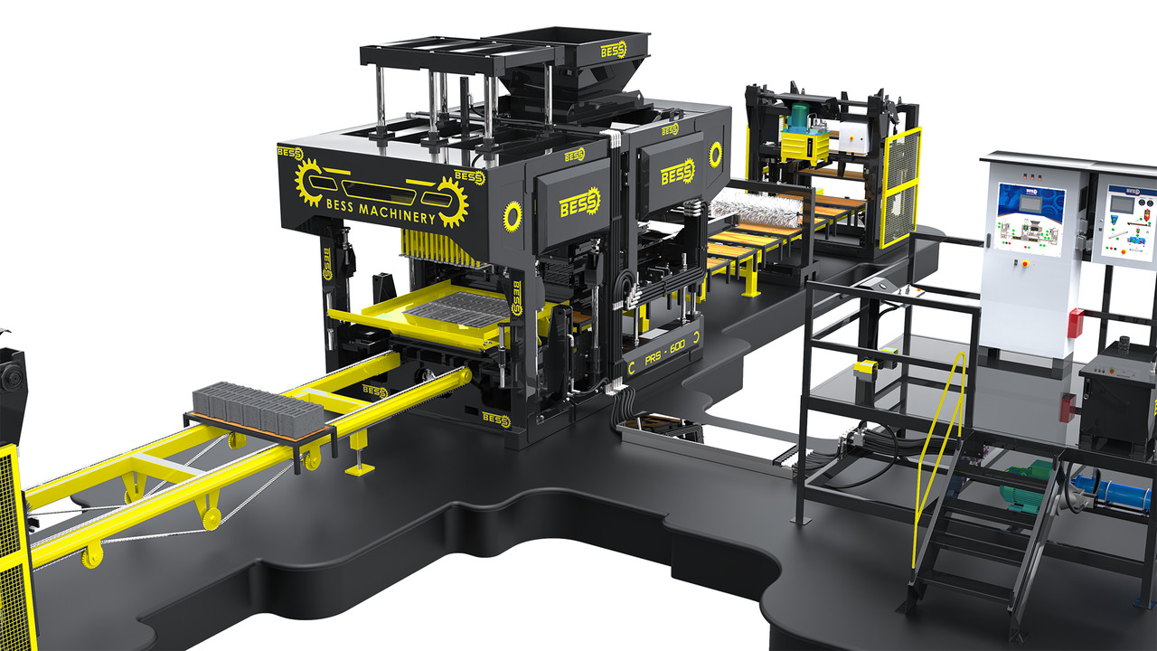 Fully Automatic Hollow Block Machine | PRS-600 - 블록 제작 기계 : 사진 4 Fully Automatic Hollow Block Machine | PRS-600 - 블록 제작 기계 : 사진 4