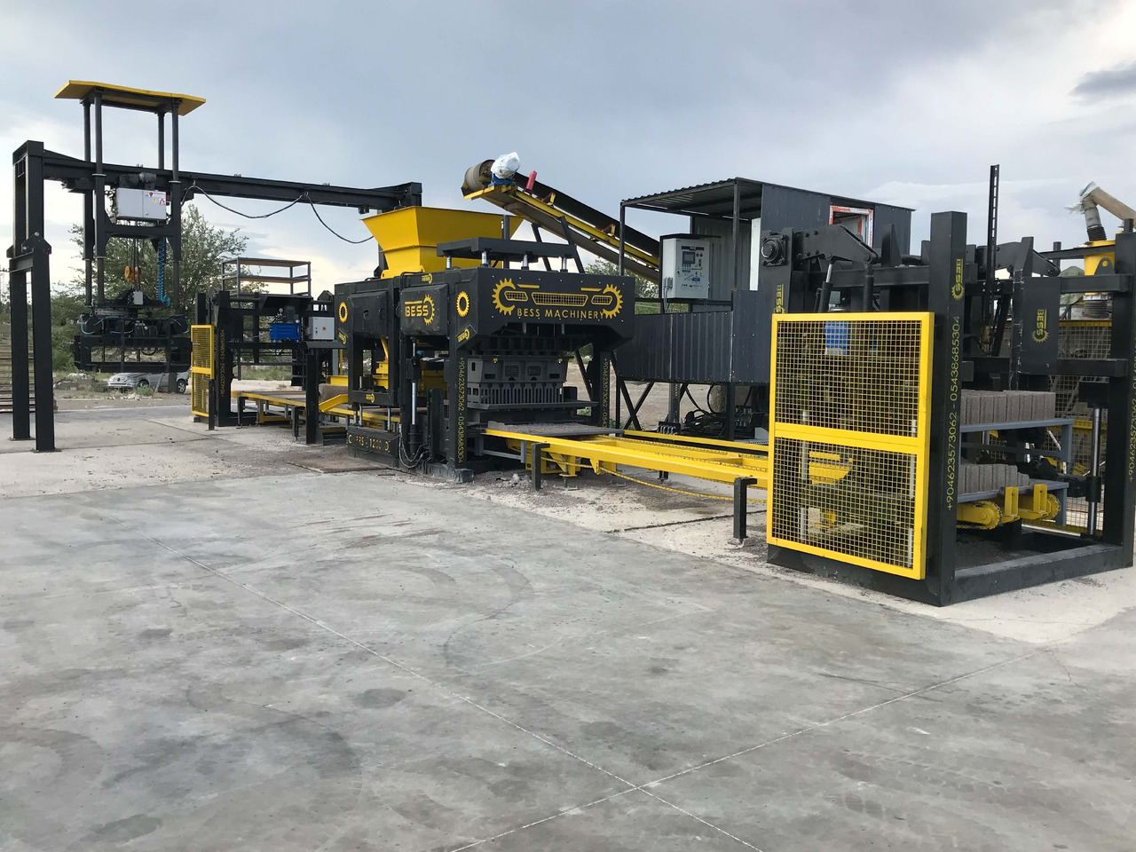 Hollow Block Making Machine | PRS-1200 Full Automatic - 블록 제작 기계 : 사진 3 Hollow Block Making Machine | PRS-1200 Full Automatic - 블록 제작 기계 : 사진 3