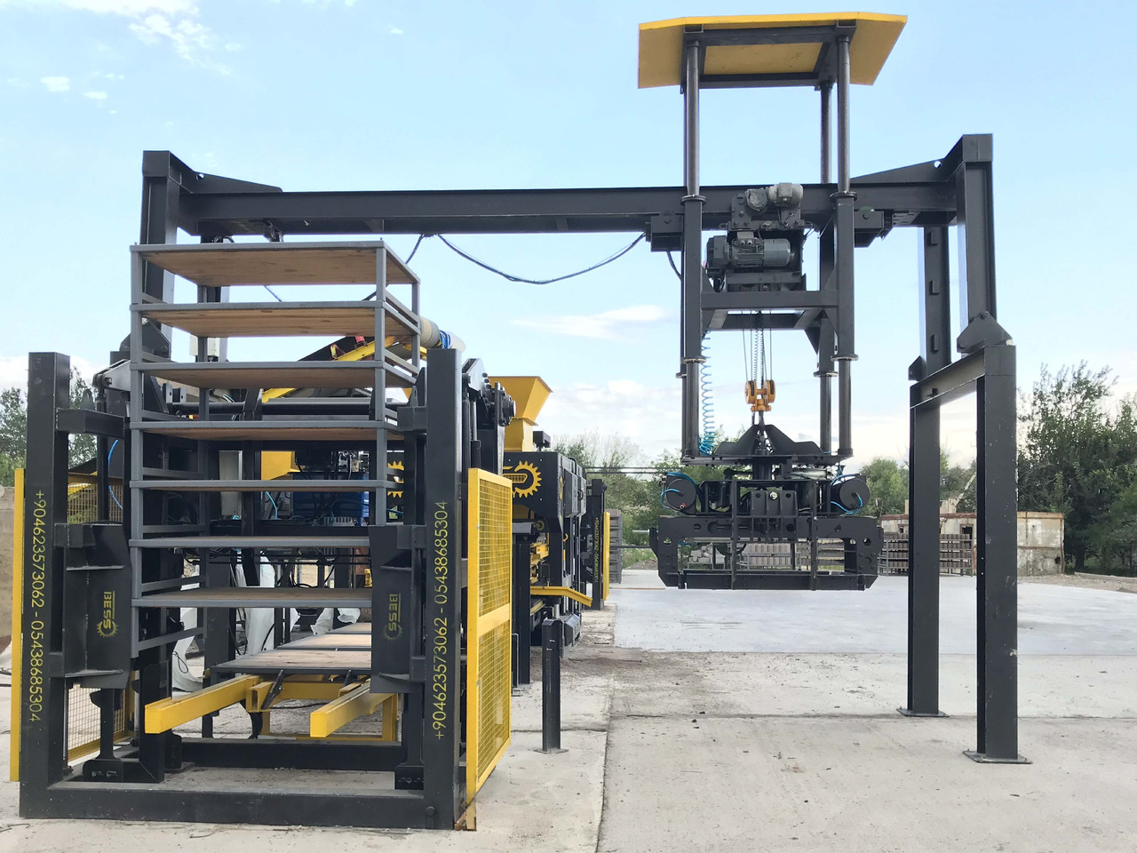 Hollow Block Making Machine | PRS-1200 Full Automatic - 블록 제작 기계 : 사진 4 Hollow Block Making Machine | PRS-1200 Full Automatic - 블록 제작 기계 : 사진 4
