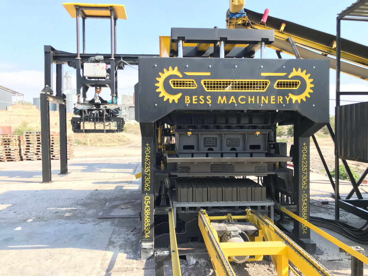 Hollow Block Making Machine | PRS-1200 Full Automatic - 블록 제작 기계 : 사진 1 Hollow Block Making Machine | PRS-1200 Full Automatic - 블록 제작 기계 : 사진 1