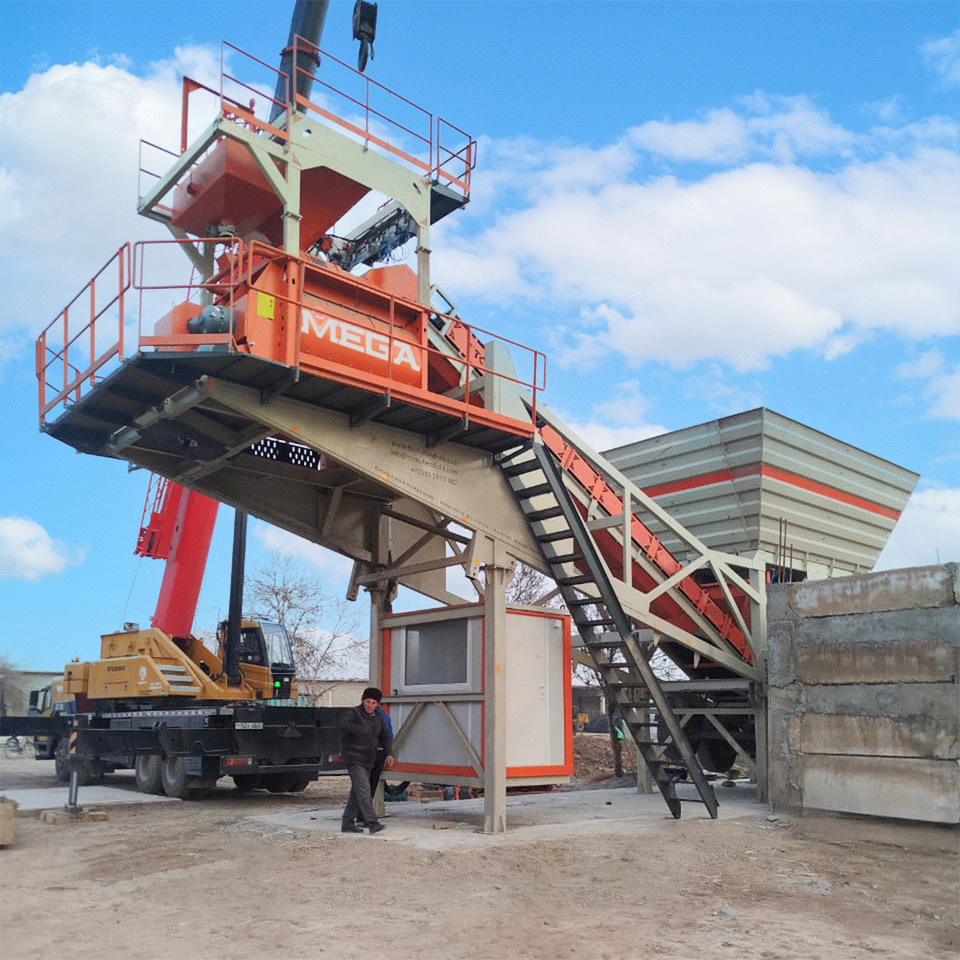 Mobile Concrete Batching Plant - 콘크리트 플랜트 : 사진 1 Mobile Concrete Batching Plant - 콘크리트 플랜트 : 사진 1