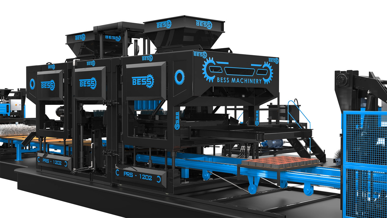 Paving Stone Machine | Automatic | PRS-1202 - 블록 제작 기계 : 사진 5 Paving Stone Machine | Automatic | PRS-1202 - 블록 제작 기계 : 사진 5