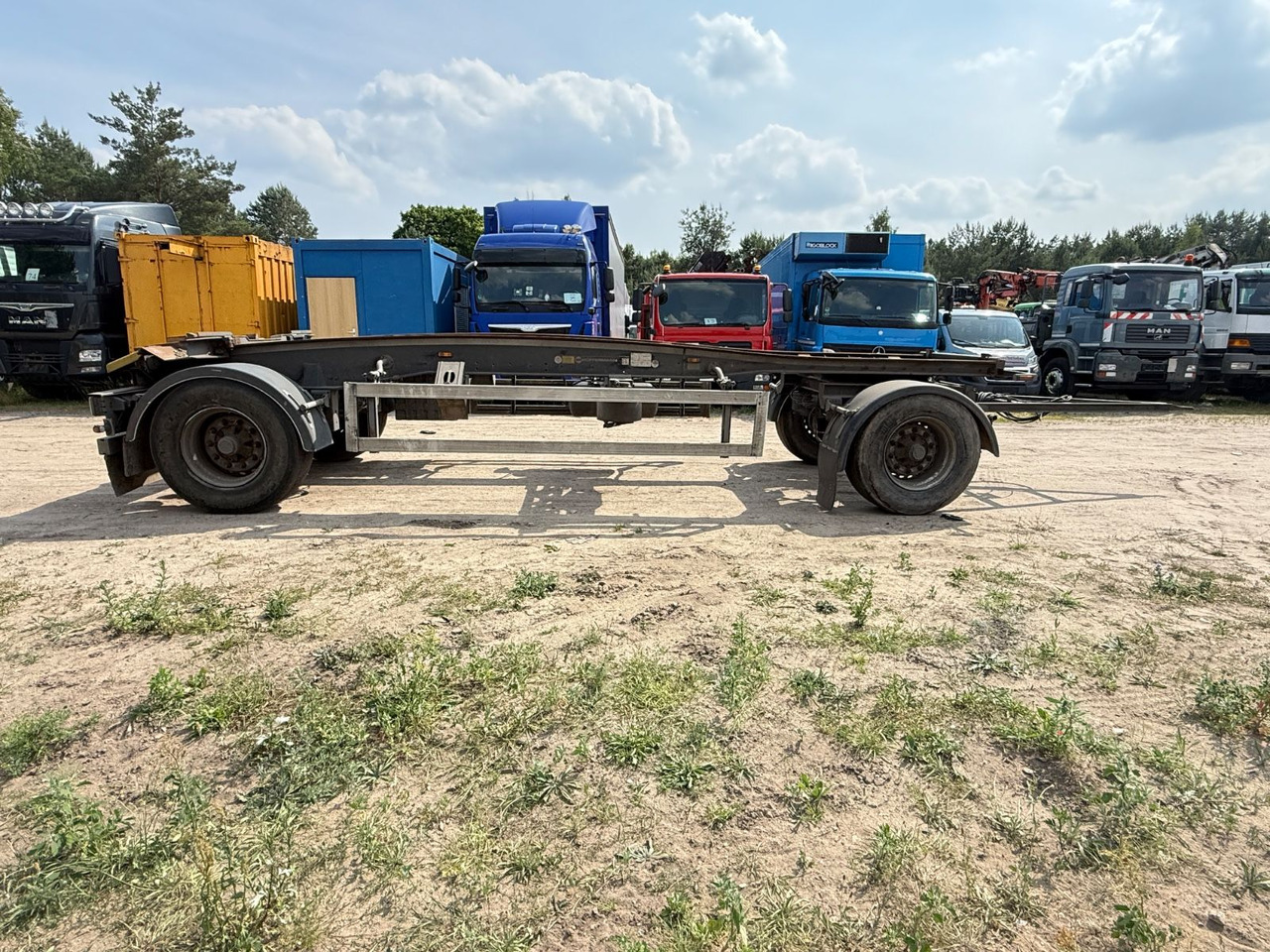 Hüffermann HSA 18.70 - 롤오프/ 스킵 트레일러 : 사진 3 Hüffermann HSA 18.70 - 롤오프/ 스킵 트레일러 : 사진 3