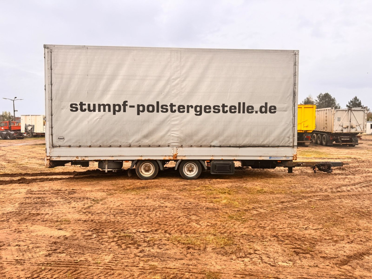 Kotschenreuther TPN 210 - 커튼사이더 트레일러 : 사진 4 Kotschenreuther TPN 210 - 커튼사이더 트레일러 : 사진 4