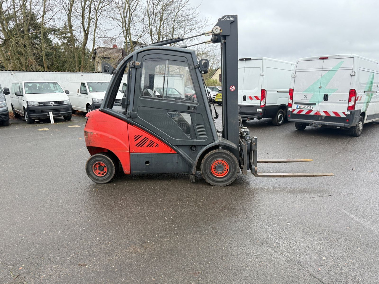 Linde H 30D-01 mit Drehgerät - 디젤 지게차 : 사진 5 Linde H 30D-01 mit Drehgerät - 디젤 지게차 : 사진 5
