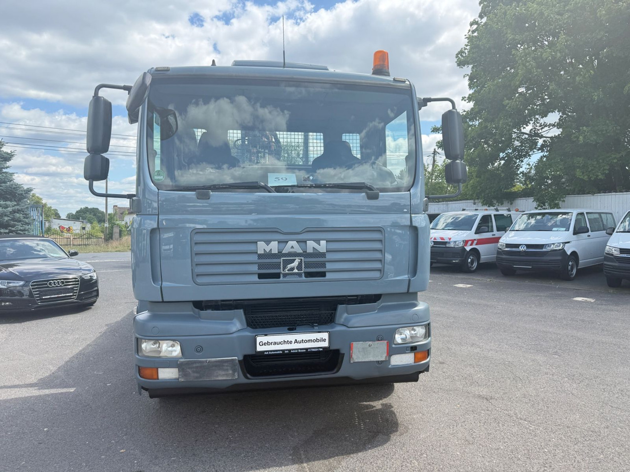 MAN TGM 8.280 Kipper Kran Atlas 85.2 - 덤프트럭, 크레인 트럭 : 사진 1 MAN TGM 8.280 Kipper Kran Atlas 85.2 - 덤프트럭, 크레인 트럭 : 사진 1