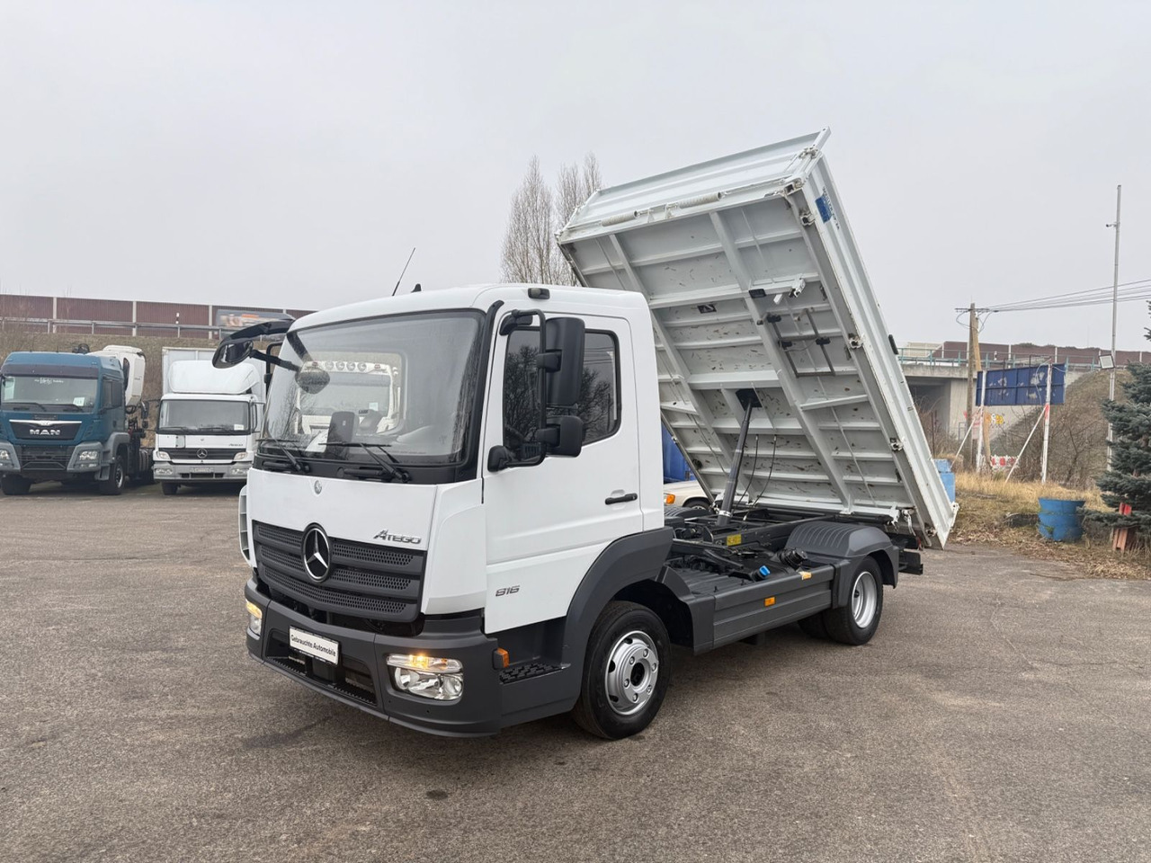 덤프트럭 Mercedes-Benz Atego 816 Kipper  73 tkm : 사진 11