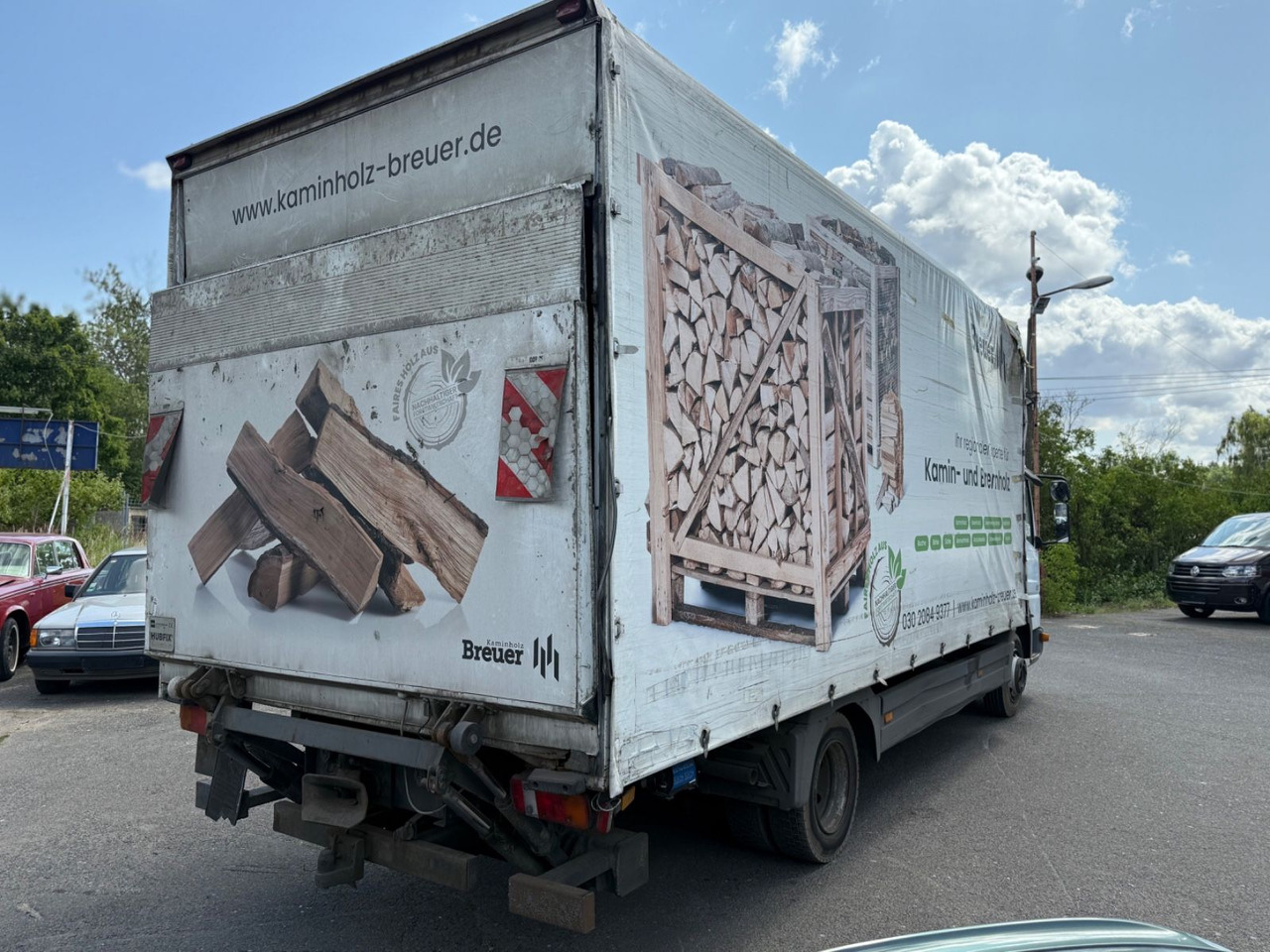 Mercedes-Benz Atego 817 - 커튼사이더 트럭 : 사진 3 Mercedes-Benz Atego 817 - 커튼사이더 트럭 : 사진 3