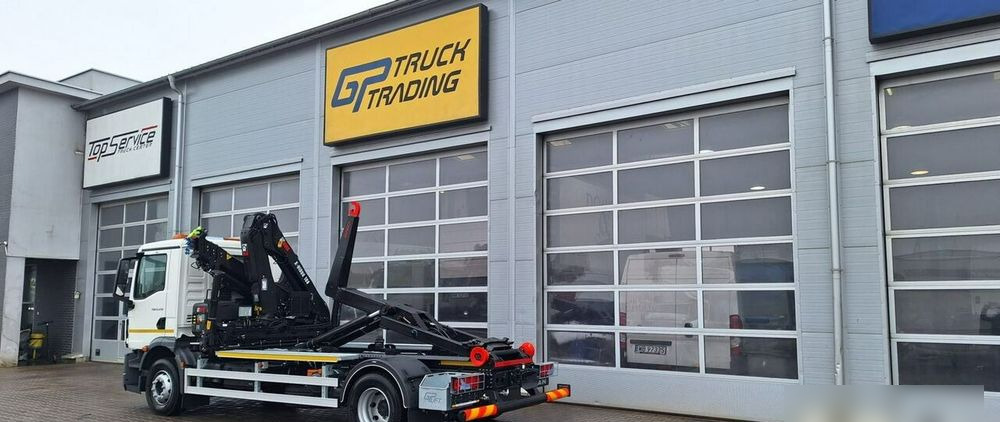 MAN TGM 15.250, hakowiec Janco/GP Lift + HDS Hiab - 쓰레기차 : 사진 3 MAN TGM 15.250, hakowiec Janco/GP Lift + HDS Hiab - 쓰레기차 : 사진 3
