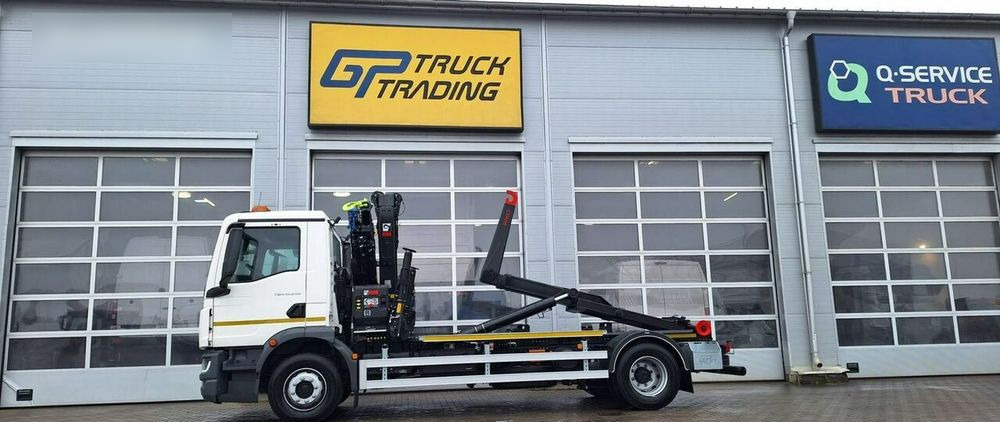 MAN TGM 15.250, hakowiec Janco/GP Lift + HDS Hiab - 쓰레기차 : 사진 1 MAN TGM 15.250, hakowiec Janco/GP Lift + HDS Hiab - 쓰레기차 : 사진 1