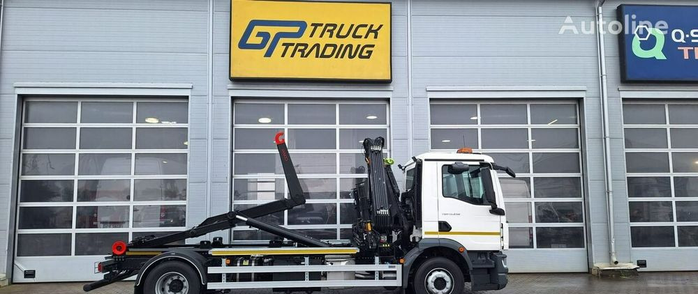 MAN TGM 15.250, hakowiec Janco/GP Lift + HDS Hiab - 쓰레기차 : 사진 2 MAN TGM 15.250, hakowiec Janco/GP Lift + HDS Hiab - 쓰레기차 : 사진 2