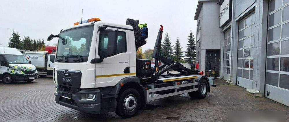 MAN TGM 15.250, hakowiec Janco/GP Lift + HDS Hiab - 쓰레기차 : 사진 4 MAN TGM 15.250, hakowiec Janco/GP Lift + HDS Hiab - 쓰레기차 : 사진 4