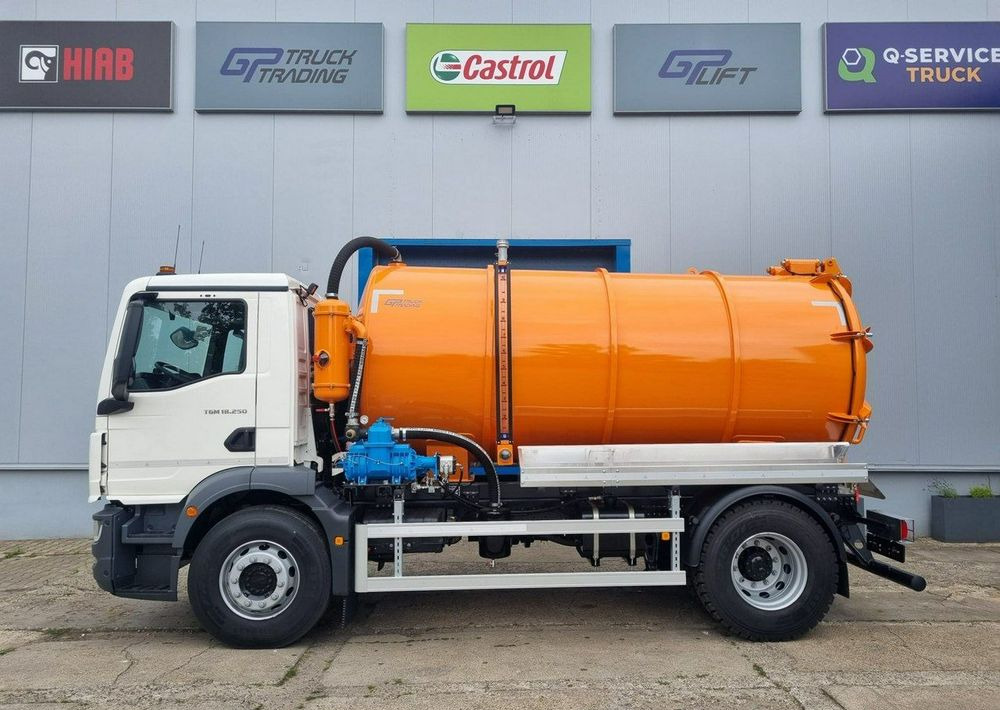 MAN TGM 18.250, zabudowa asenizacyjna Janco/GP Lift - 쓰레기차 : 사진 2 MAN TGM 18.250, zabudowa asenizacyjna Janco/GP Lift - 쓰레기차 : 사진 2