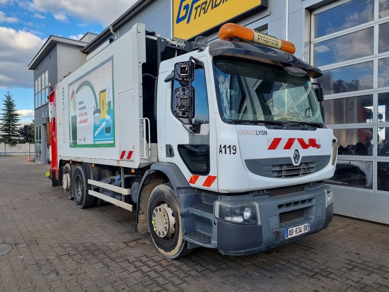 Renault Premium 270 - 쓰레기차 : 사진 2 Renault Premium 270 - 쓰레기차 : 사진 2