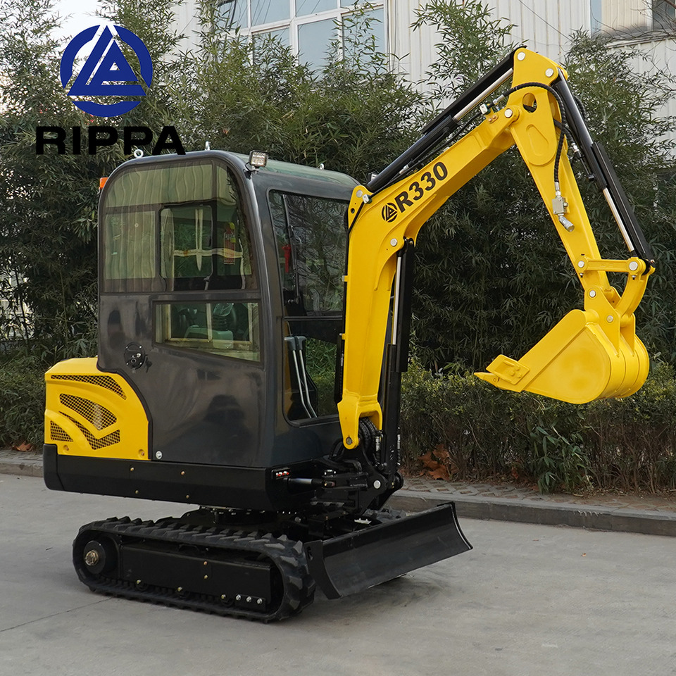 신규 미니 굴삭기 Shandong Rippa Machinery Group Co., Ltd. R330-Global stocking Rapid delivery-Kubota engine-Cab-Air Conditioner ; CE certification : 사진 7