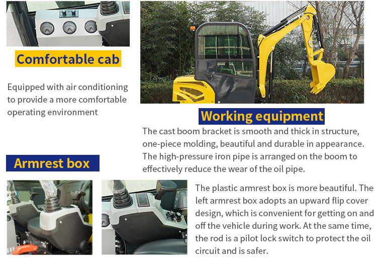 신규 미니 굴삭기 Shandong Rippa Machinery Group Co., Ltd. R330-Global stocking Rapid delivery-Kubota engine-Cab-Air Conditioner ; CE certification : 사진 9