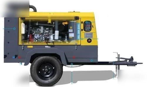 ATLAS COPCO 300 CFM - 공기 압축기 : 사진 4 ATLAS COPCO 300 CFM - 공기 압축기 : 사진 4