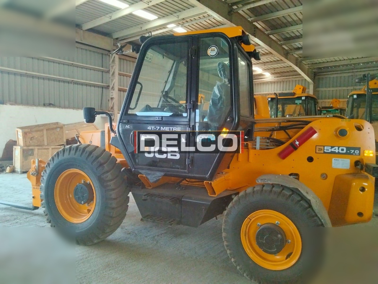 JCB 540-70 - 텔레스코픽 핸들러 : 사진 3 JCB 540-70 - 텔레스코픽 핸들러 : 사진 3