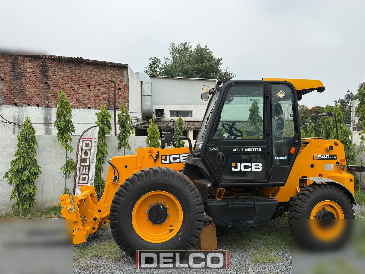 JCB 540-70 - 텔레스코픽 핸들러 : 사진 1 JCB 540-70 - 텔레스코픽 핸들러 : 사진 1
