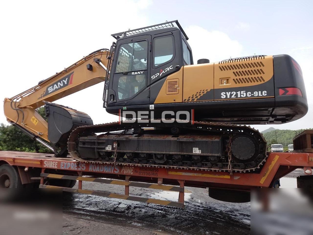 SANY SY215C-9LC - 크롤러 굴삭기 : 사진 3 SANY SY215C-9LC - 크롤러 굴삭기 : 사진 3