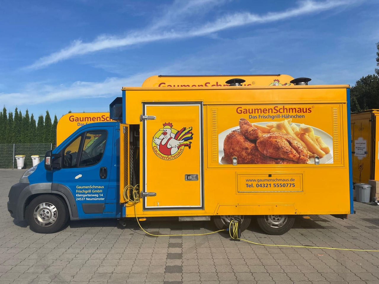 Fiat Hähnchengrill mobil Foodtruck - 벤딩 트럭 : 사진 2 Fiat Hähnchengrill mobil Foodtruck - 벤딩 트럭 : 사진 2