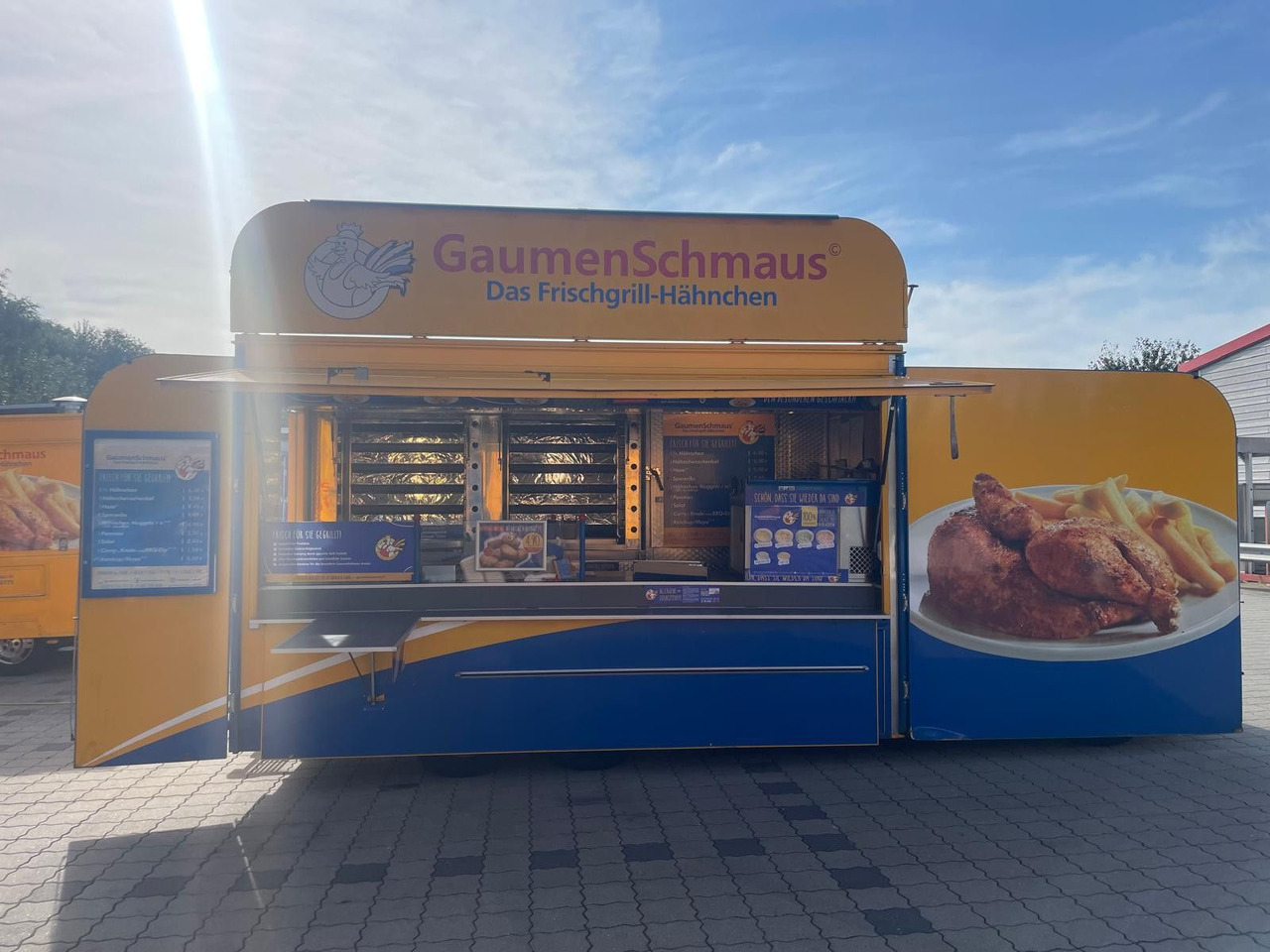 Fiat Hähnchengrill mobil Foodtruck - 벤딩 트럭 : 사진 1 Fiat Hähnchengrill mobil Foodtruck - 벤딩 트럭 : 사진 1