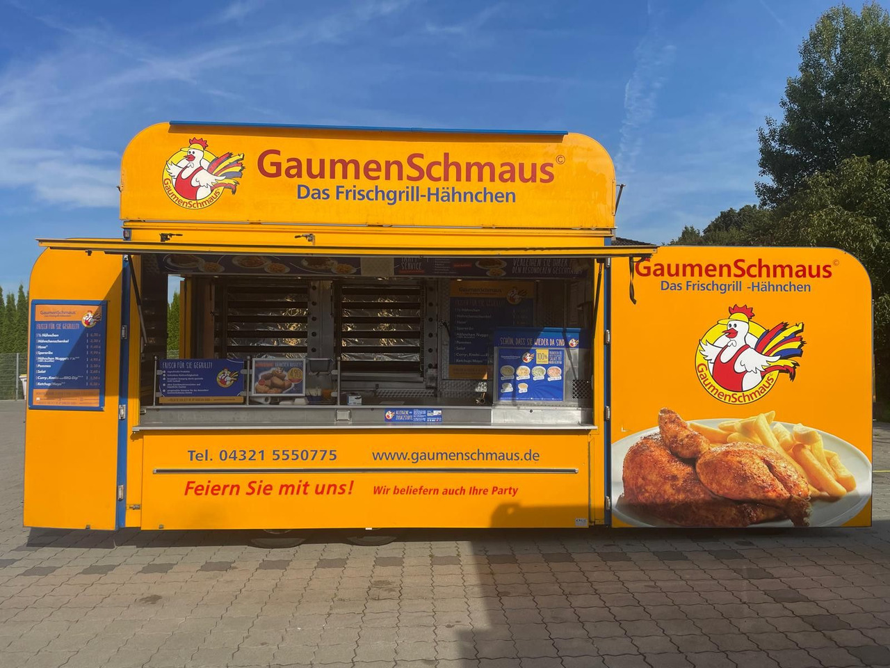 Fiat Hähnchengrill mobil Foodtruck - 벤딩 트럭 : 사진 1 Fiat Hähnchengrill mobil Foodtruck - 벤딩 트럭 : 사진 1