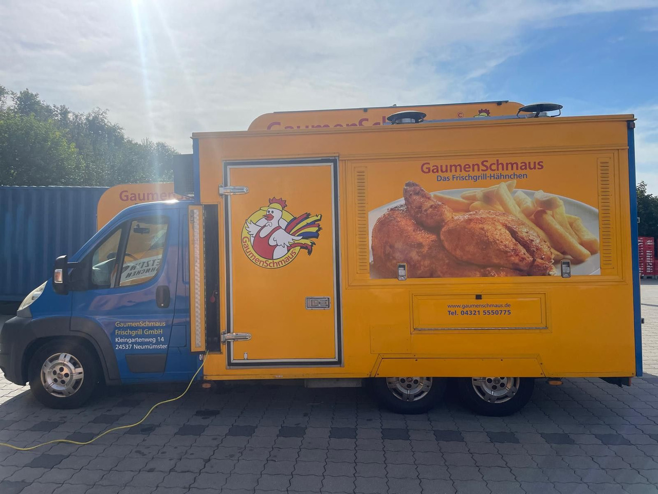 Fiat Hähnchengrill mobil Foodtruck - 벤딩 트럭 : 사진 3 Fiat Hähnchengrill mobil Foodtruck - 벤딩 트럭 : 사진 3