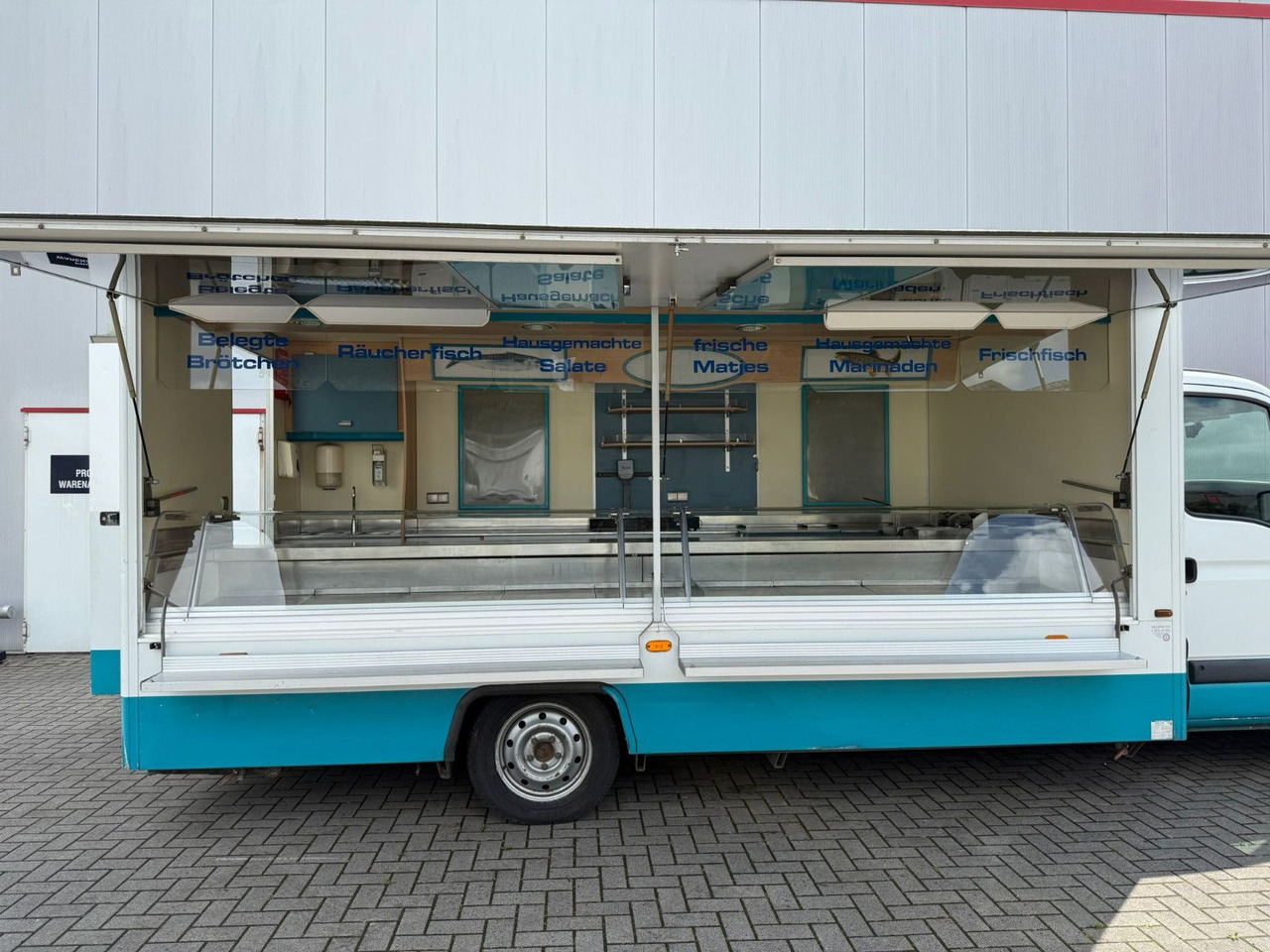 Renault Borco Höhns Fischmobil - 벤딩 트럭 : 사진 1 Renault Borco Höhns Fischmobil - 벤딩 트럭 : 사진 1