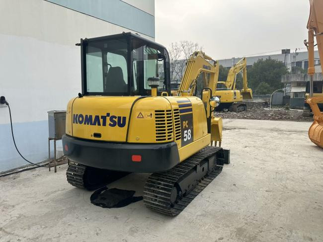Komatsu PC56 - 미니 굴삭기 : 사진 1 Komatsu PC56 - 미니 굴삭기 : 사진 1