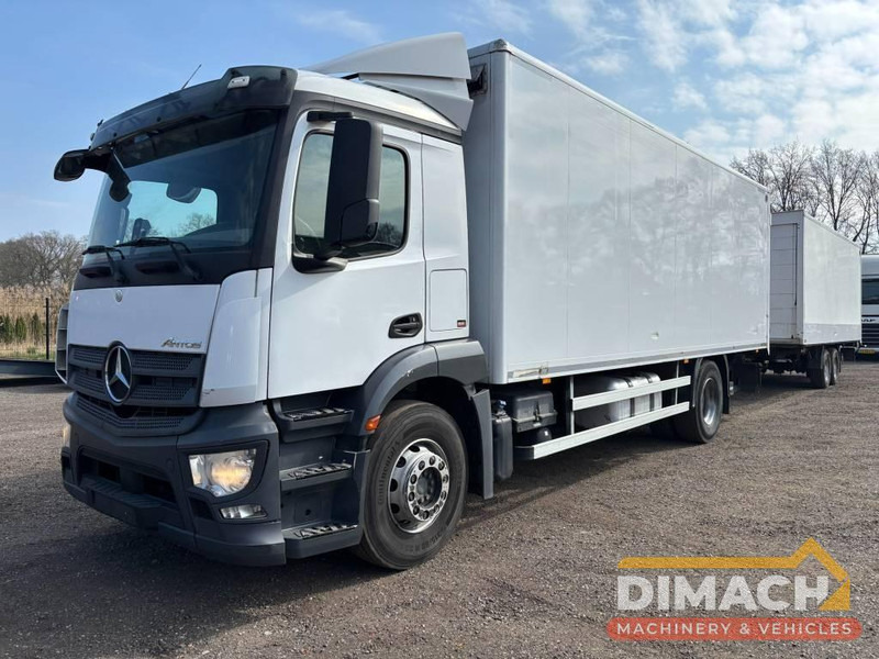 Mercedes-Benz Actros 1833 4x2 - aanhanger koffer, Euro 6 - 박스 트럭 : 사진 3 Mercedes-Benz Actros 1833 4x2 - aanhanger koffer, Euro 6 - 박스 트럭 : 사진 3